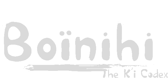 Boinihi: The Ki Codex