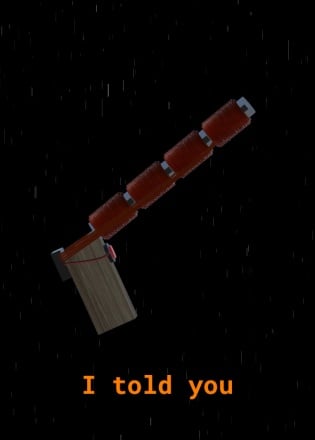 I told you I told you