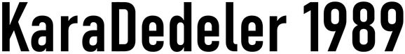 KaraDedeler 1989